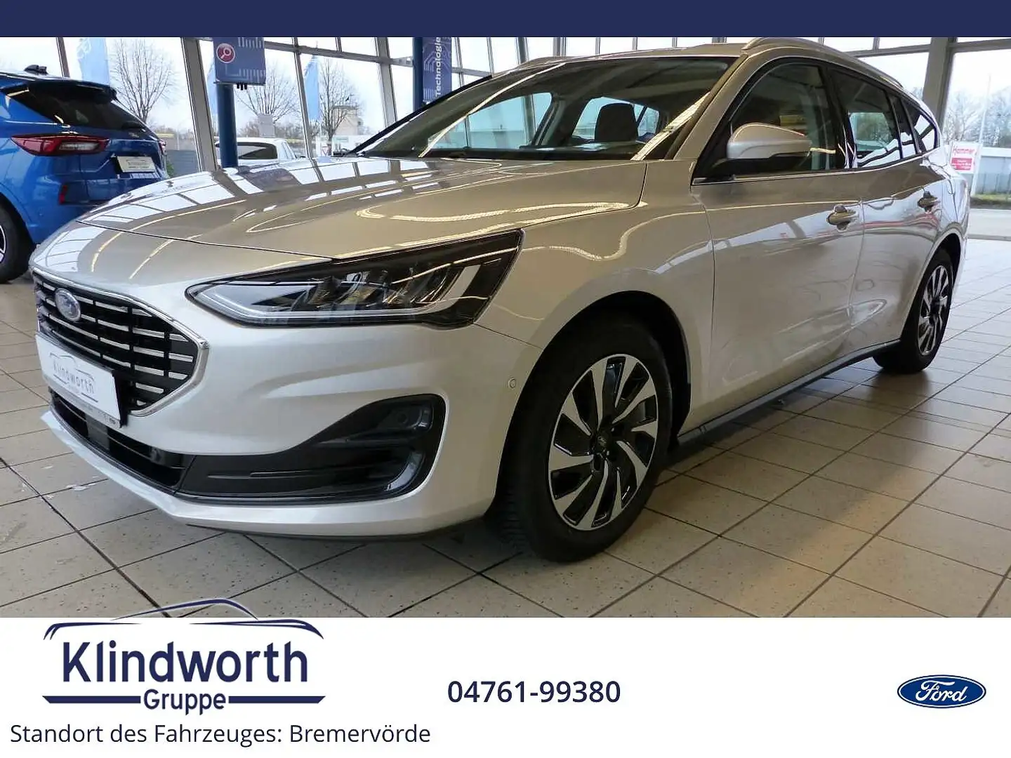 Ford Focus Turnier 1.0 EcoBoost MHEV TITANIUM iACC,GJR Silber - 1