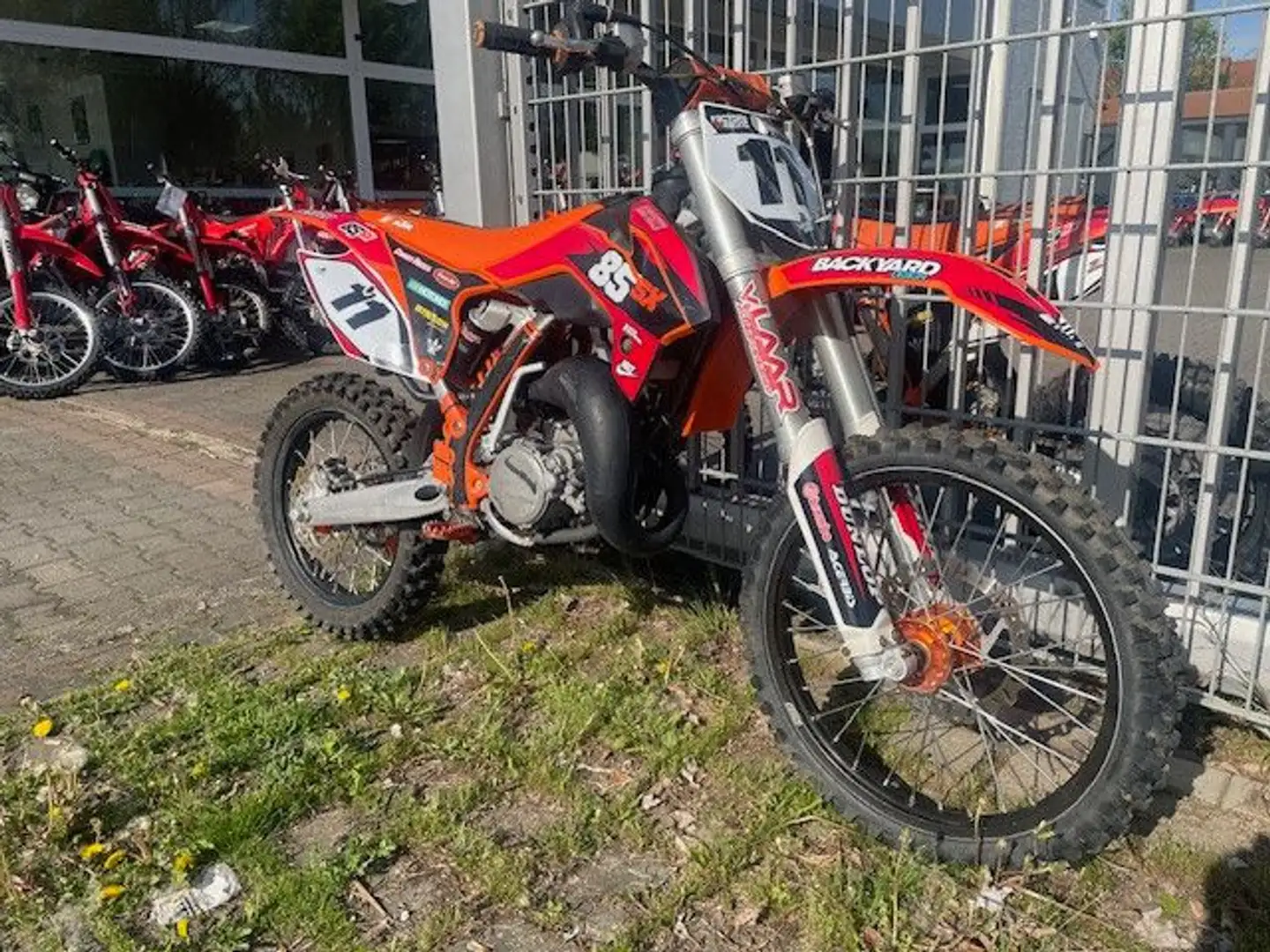 KTM SX85 Oranje - 1