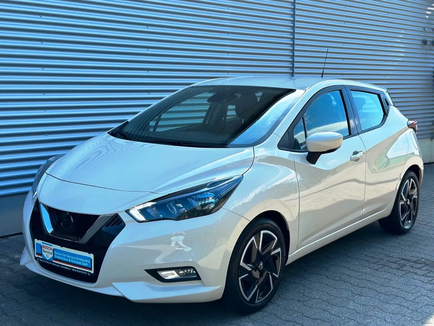 Nissan Micra IG-T N-WAY Abstandswarner AppleAndroid Weiß - 2