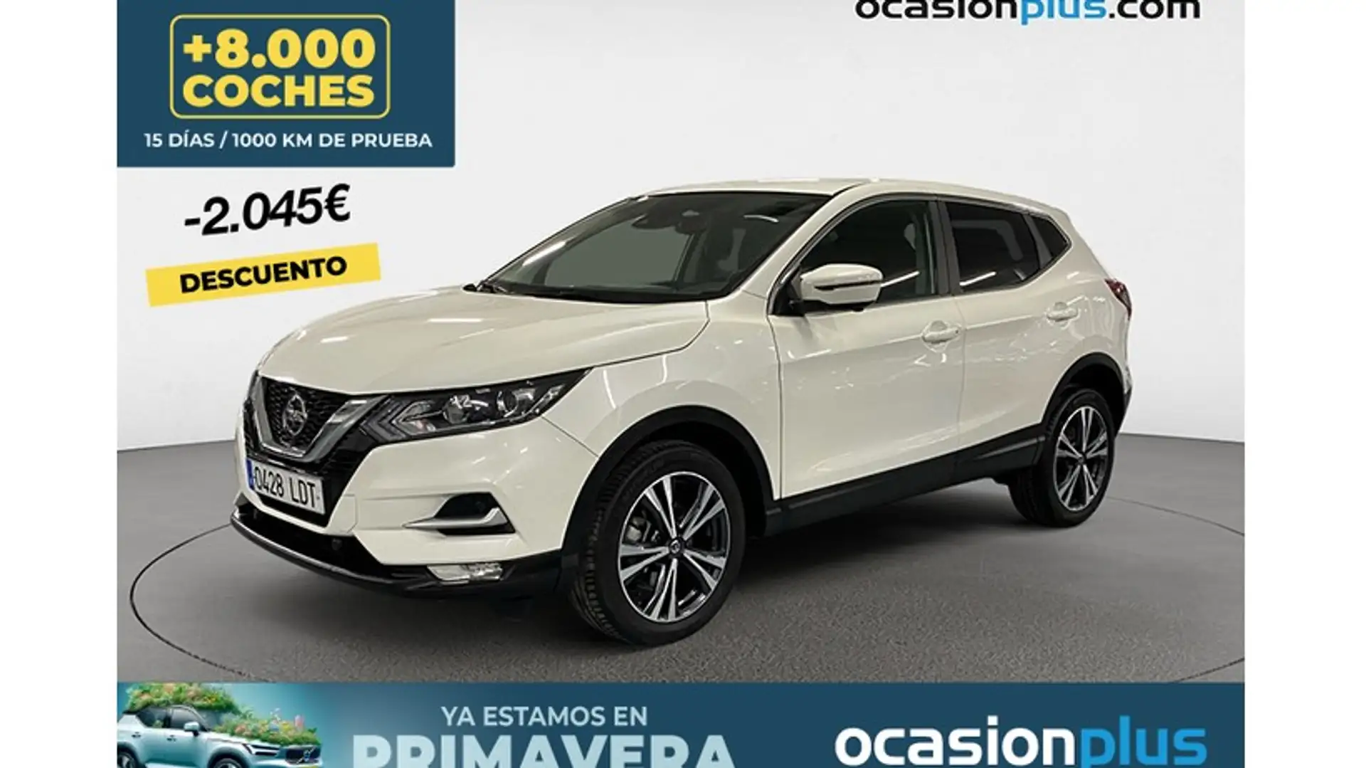 Nissan Qashqai 1.3 DIG-T N-Connecta 4x2 DCT 117kW Wit - 1