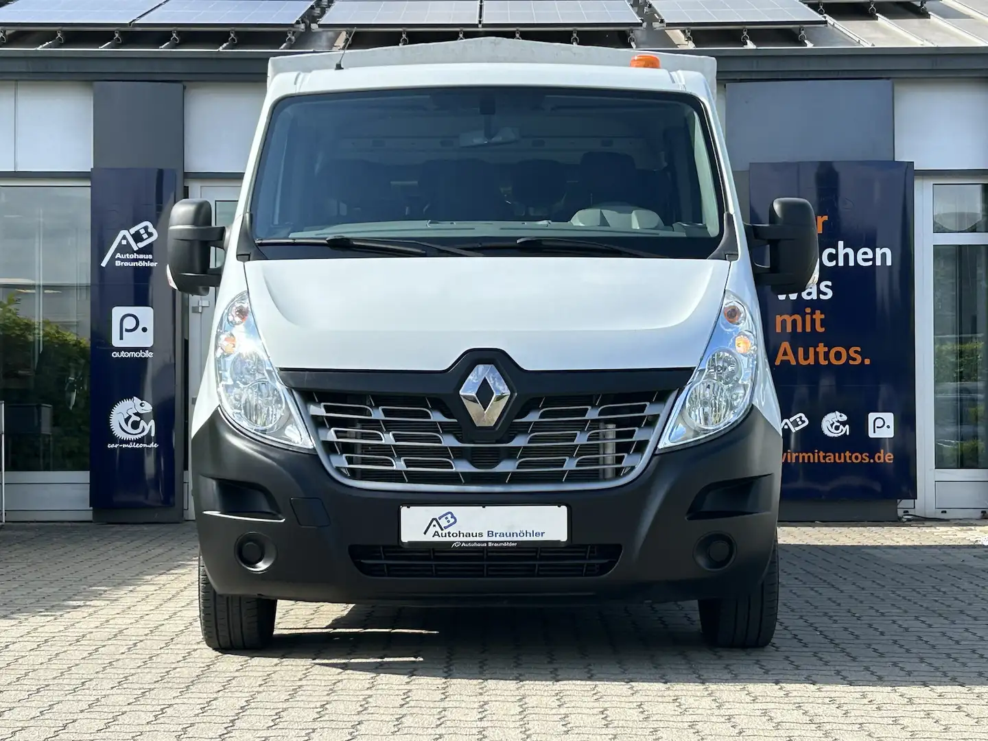 Renault Master DoKa Pritsche L2H1 3,5t*Klima*AHK*7-Sitzer* Weiß - 1