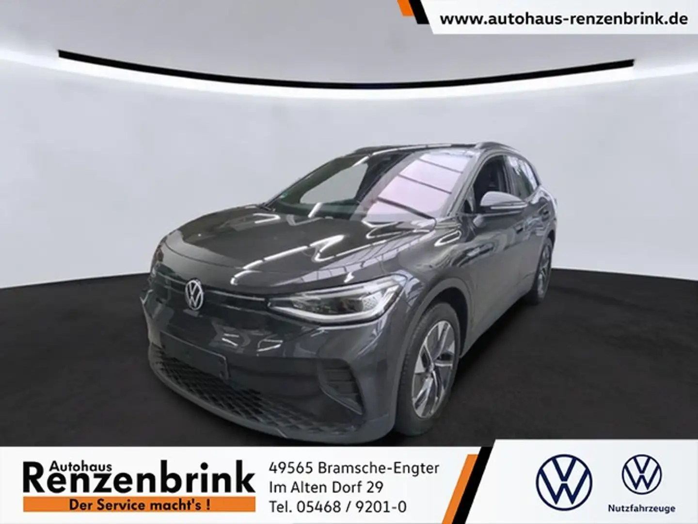 Volkswagen ID.4 Pro Performance Tech 77kWh Wärmep. AHK 360°-Kamera Grau - 1