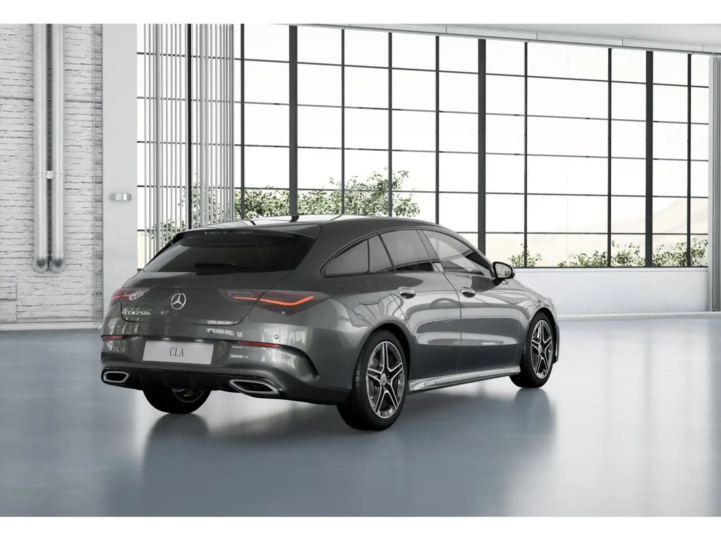 Mercedes-Benz CLA 250 e Shooting Brake mit EQ Hybrid Technologie Grau - 2