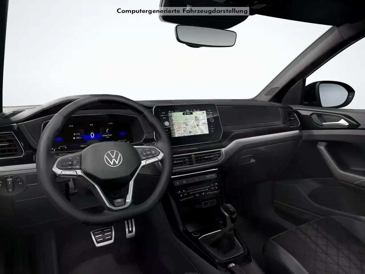 Volkswagen T-Cross 1.0 TSI DSG R-Line Black Style, миниатюра 10