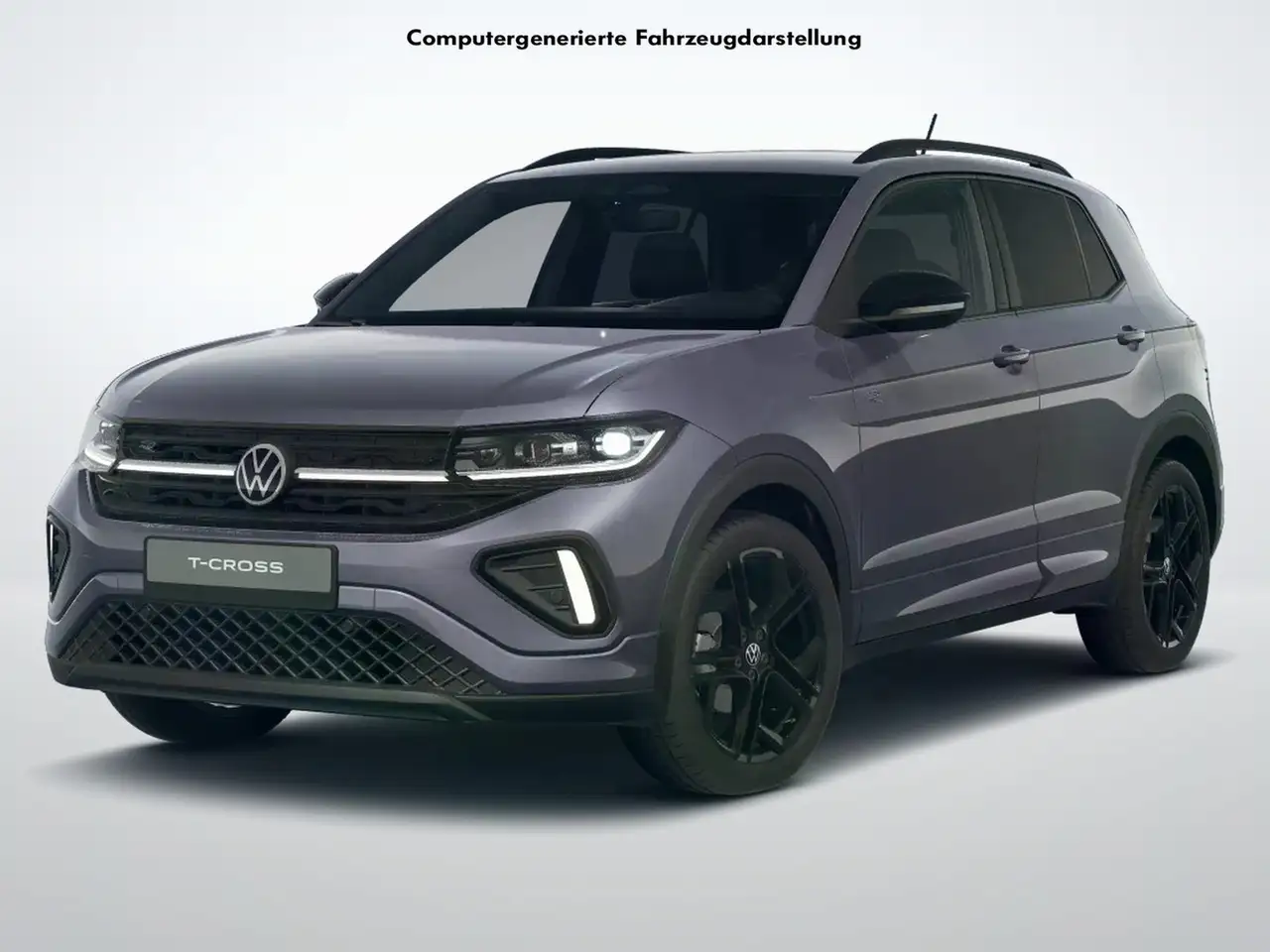 Volkswagen T-Cross 1.0 TSI DSG R-Line Black Style, миниатюра 2