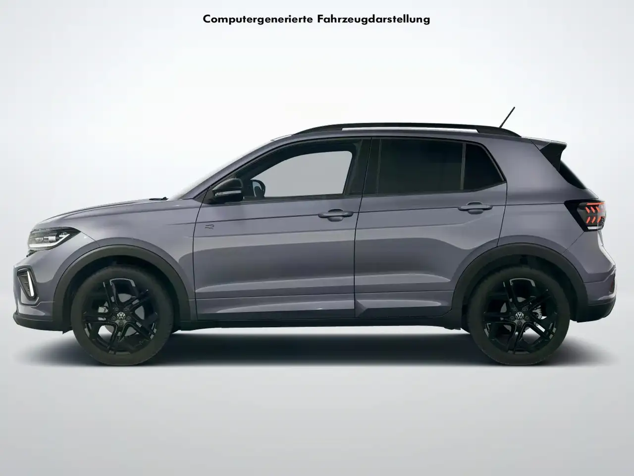 Volkswagen T-Cross 1.0 TSI DSG R-Line Black Style, миниатюра 4