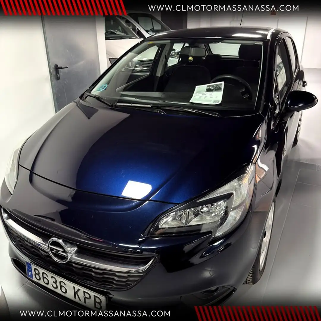 Opel Corsa 1.4 Business 90 Azul - 2