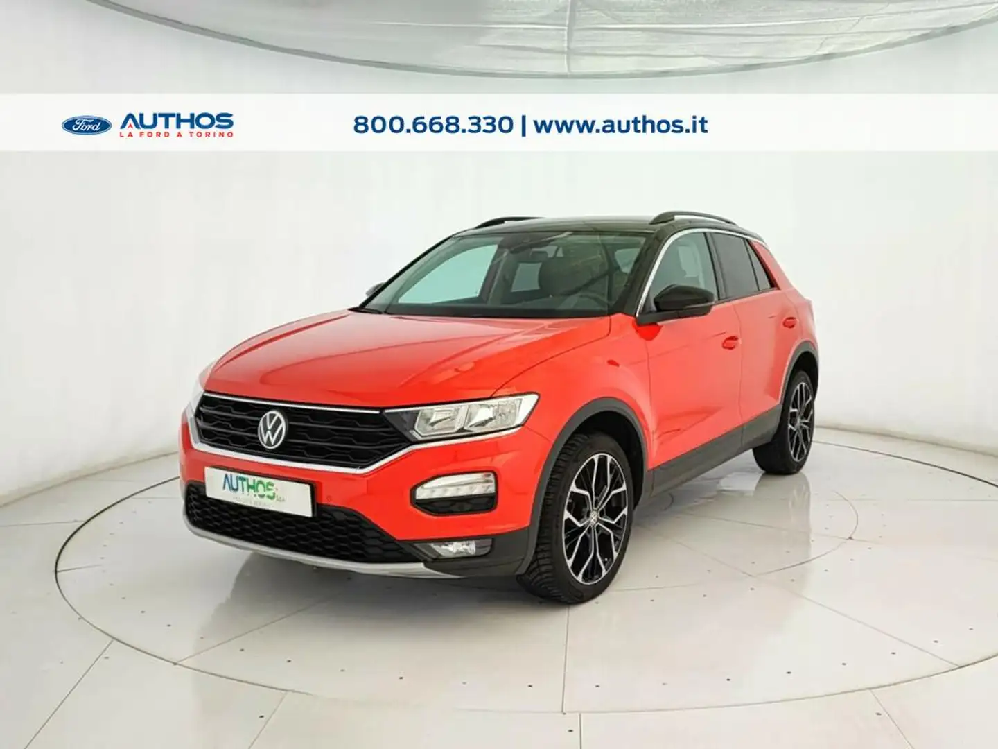 Volkswagen T-Roc 1.0 tsi Style 115cv Rosso - 1
