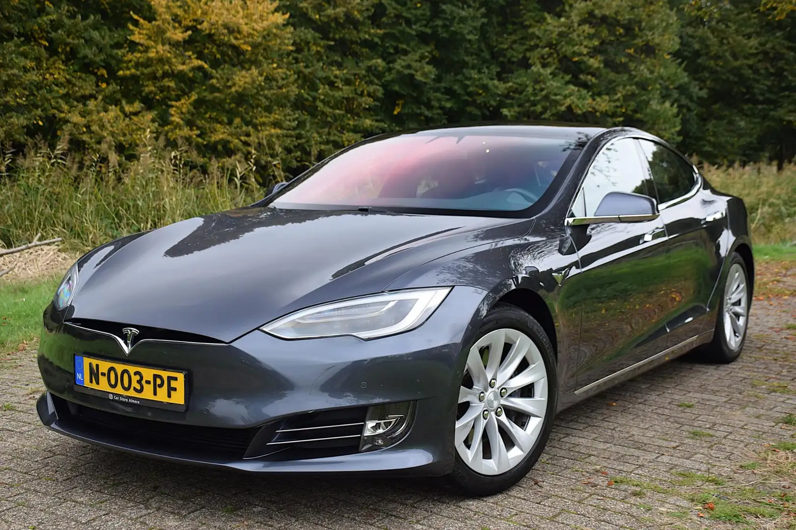 Tesla Model S 75D Base*Pano*Auto-Pilot*Nette Auto*178Dkm*2017* Gris - 2