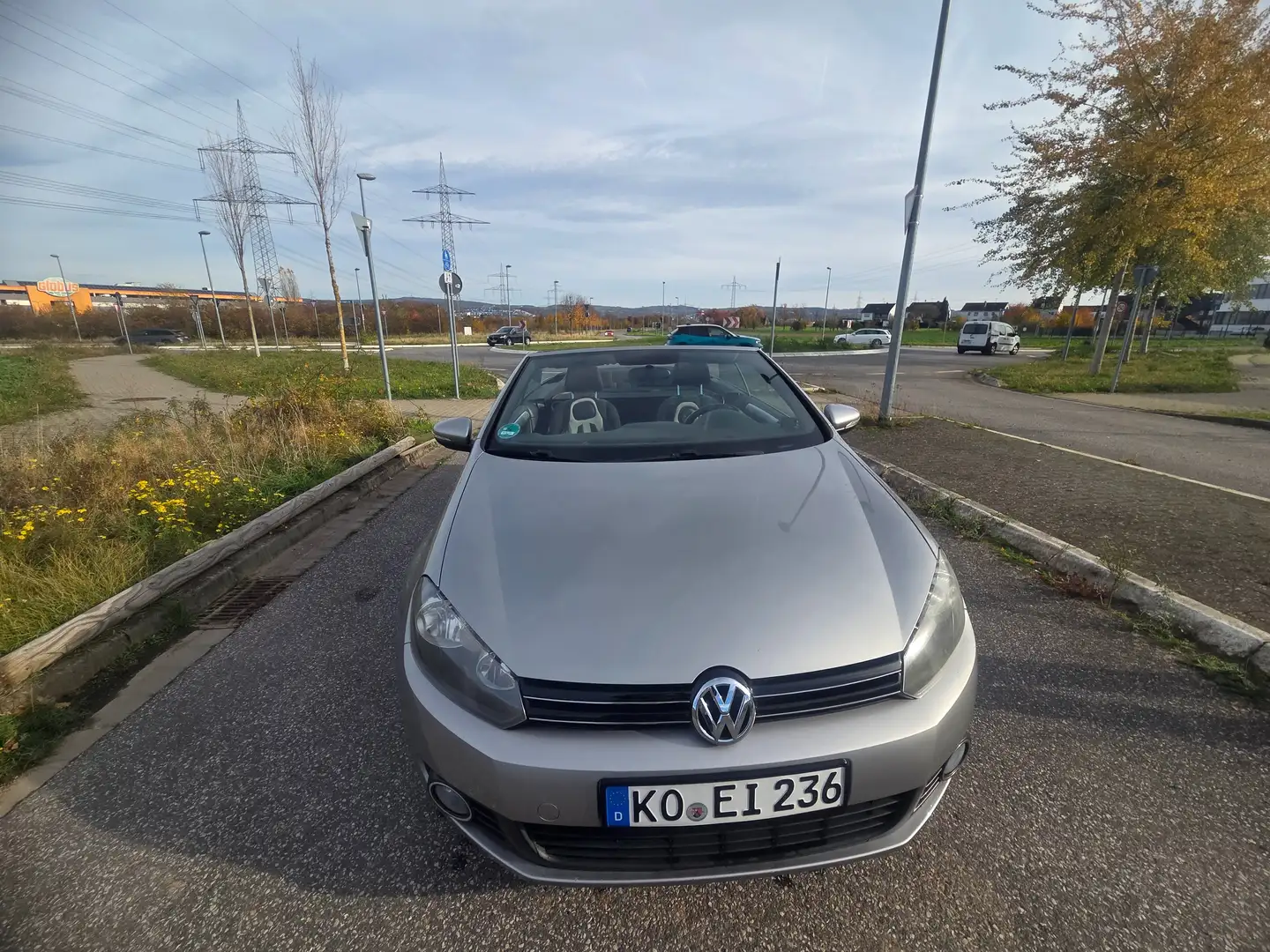 Volkswagen Golf Cabriolet Golf Cabrio 1.6 TDI Life Argent - 2