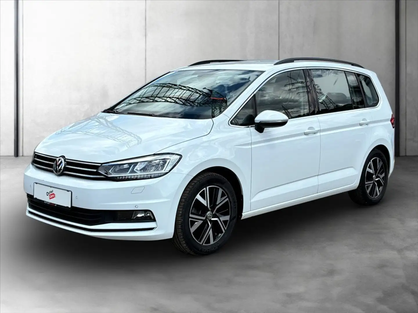 Volkswagen Touran 2.0 TDI HL 7-SITZER AHK+LED+NAV+STANDHZG Weiß - 2