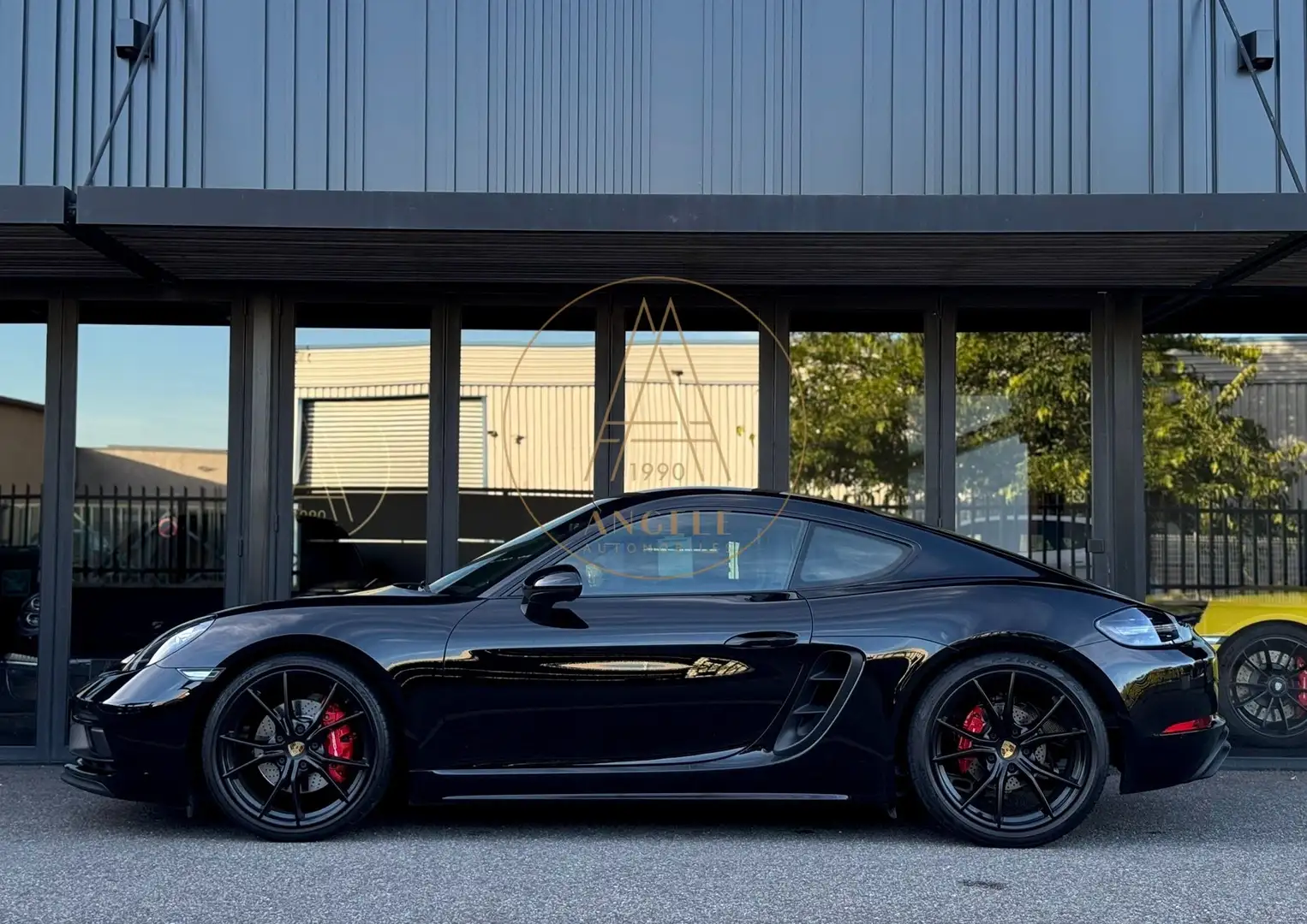 Porsche Cayman 718 GTS 365ch PDK PASM PSE 1° main Zwart - 2