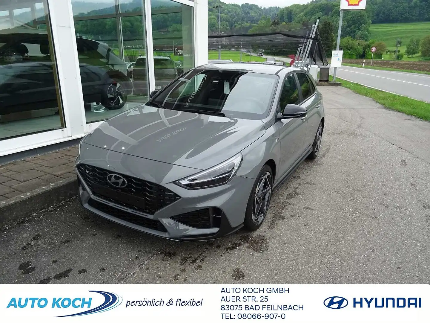 Hyundai i30 1.5 T-GDI Mild-Hybrid, N Line Grau - 1