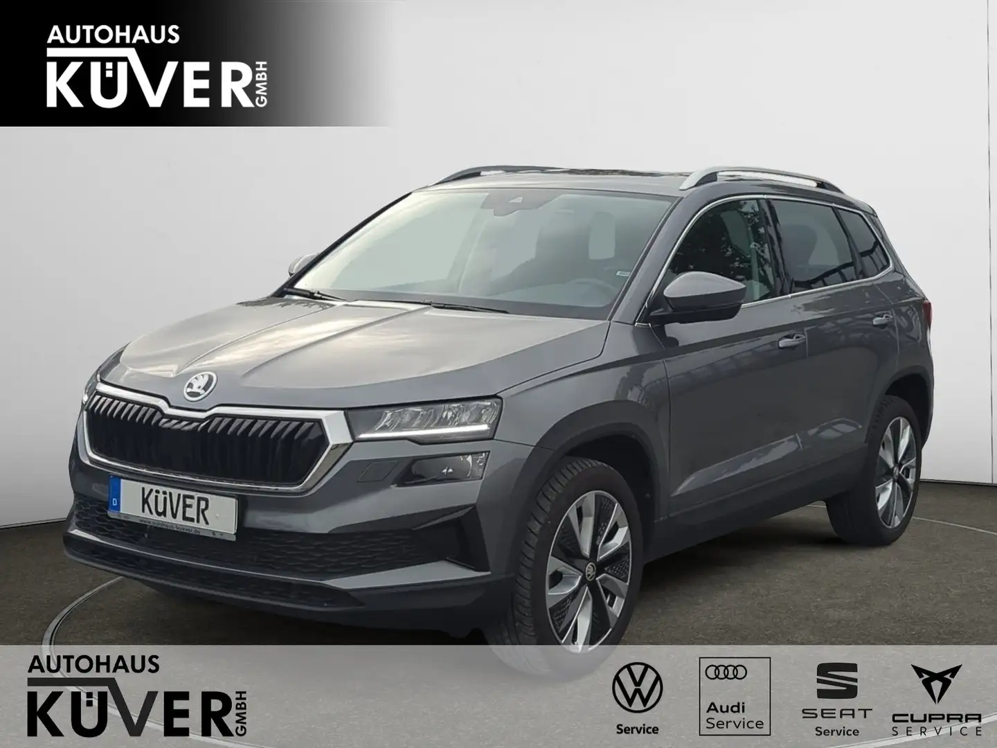 Skoda Karoq Selection 1.5 TSI DSG ACC+LED+Shzg.+PDC Grau - 1