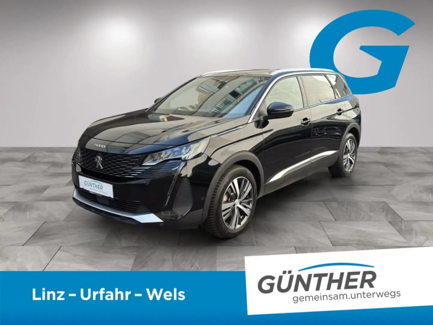 Peugeot 5008 ALLURE BlueHDI 130 EAT8 Schwarz - 1