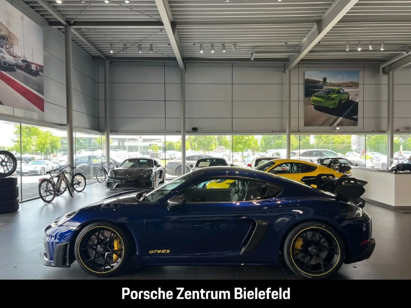 Porsche Cayman 718 GT4 RS BOSE Sportabgasanlage PCCB LED Bleu - 2