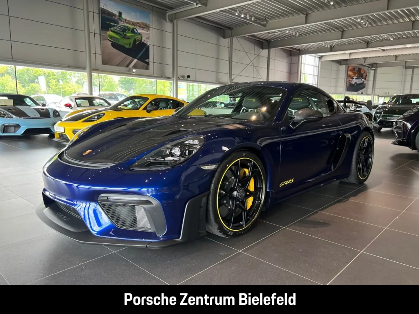 Porsche Cayman 718 GT4 RS BOSE Sportabgasanlage PCCB LED Синий - 1