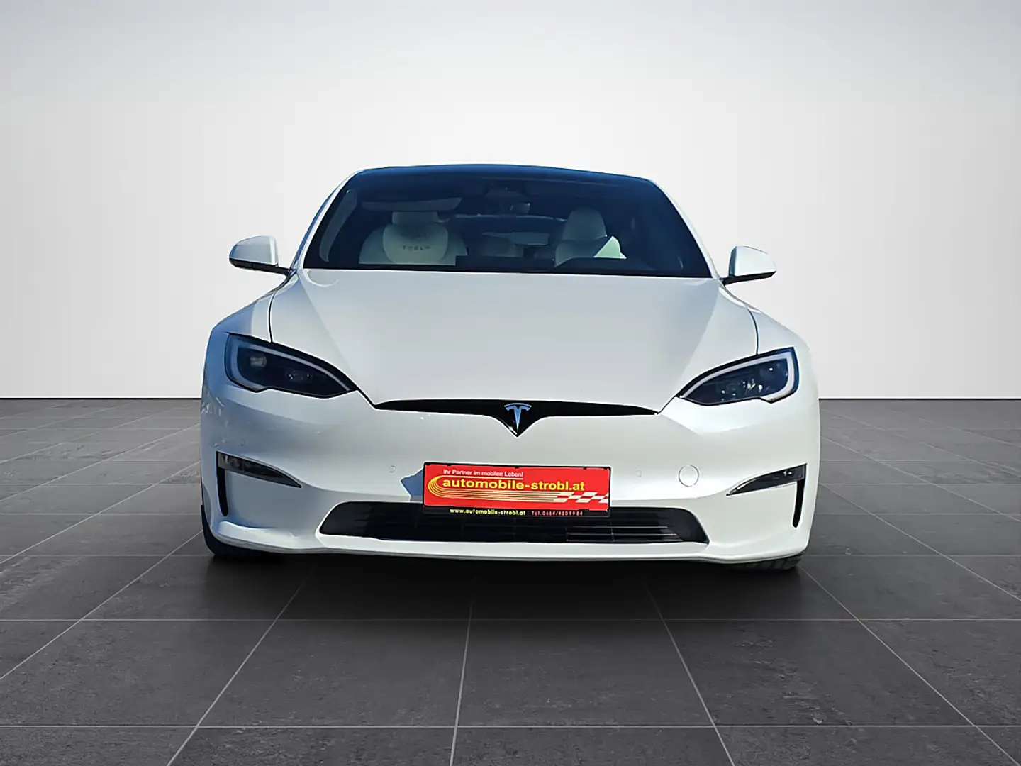 Tesla Model S Long R. AWD*EAP*AHV*GARANTIE* Weiß - 2