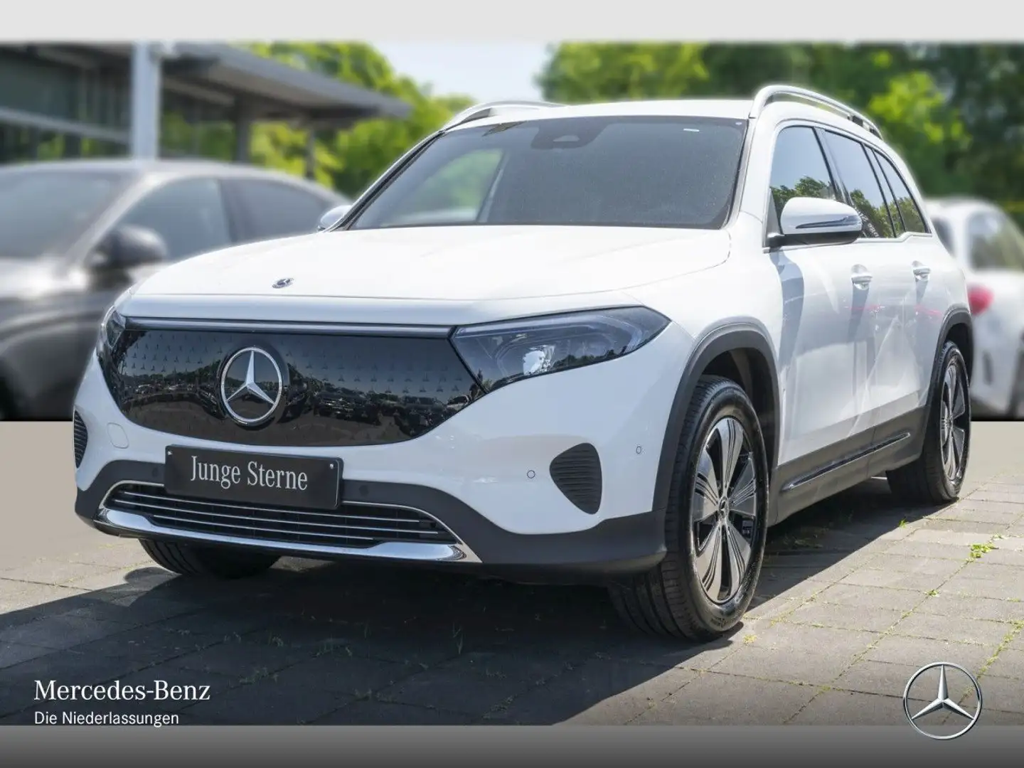 Mercedes-Benz EQB 300 4M PROG+ADVANCED+KAMERA+SPUR Blanco - 2
