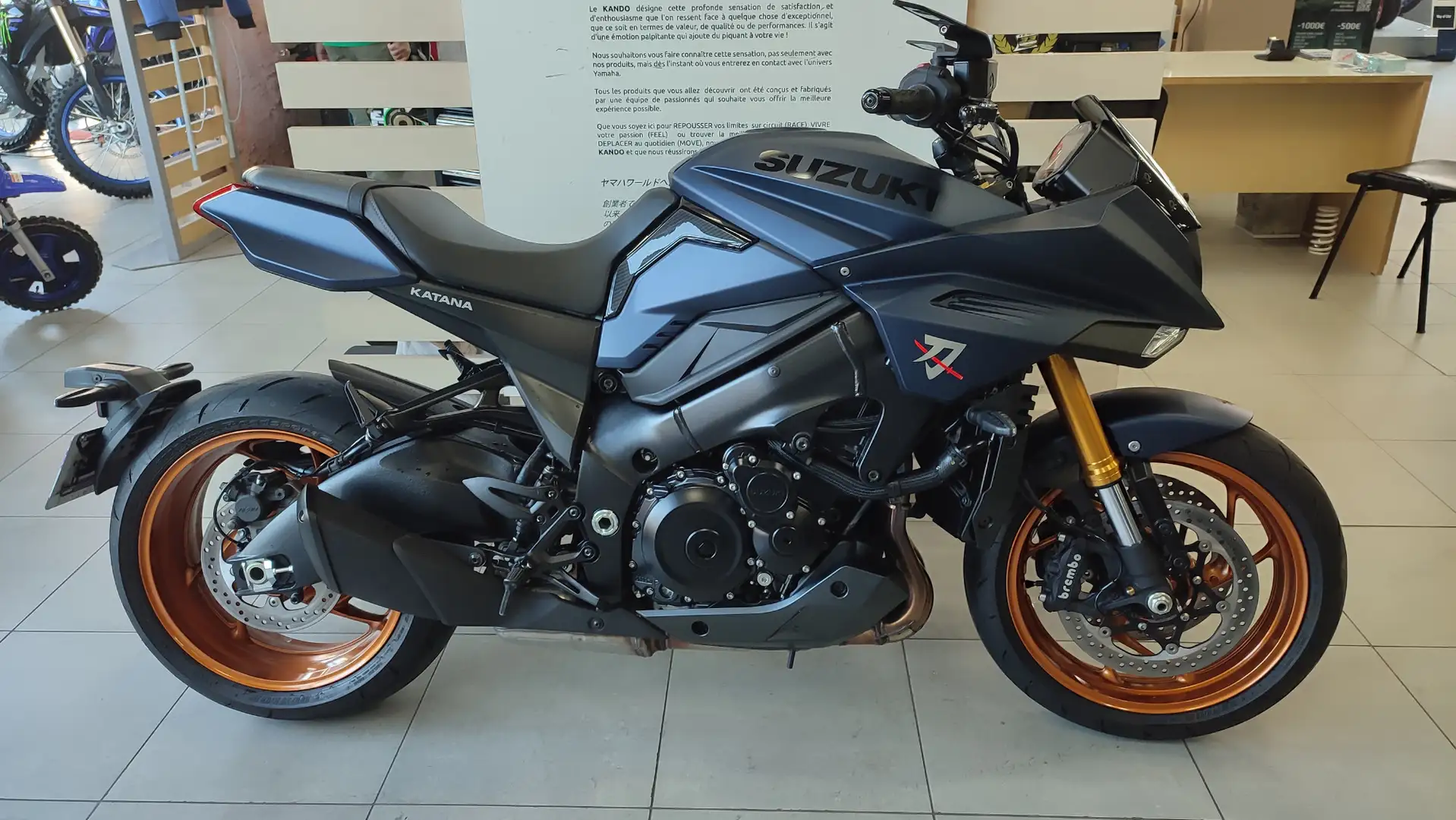 Suzuki Katana 1000 Bleu - 1