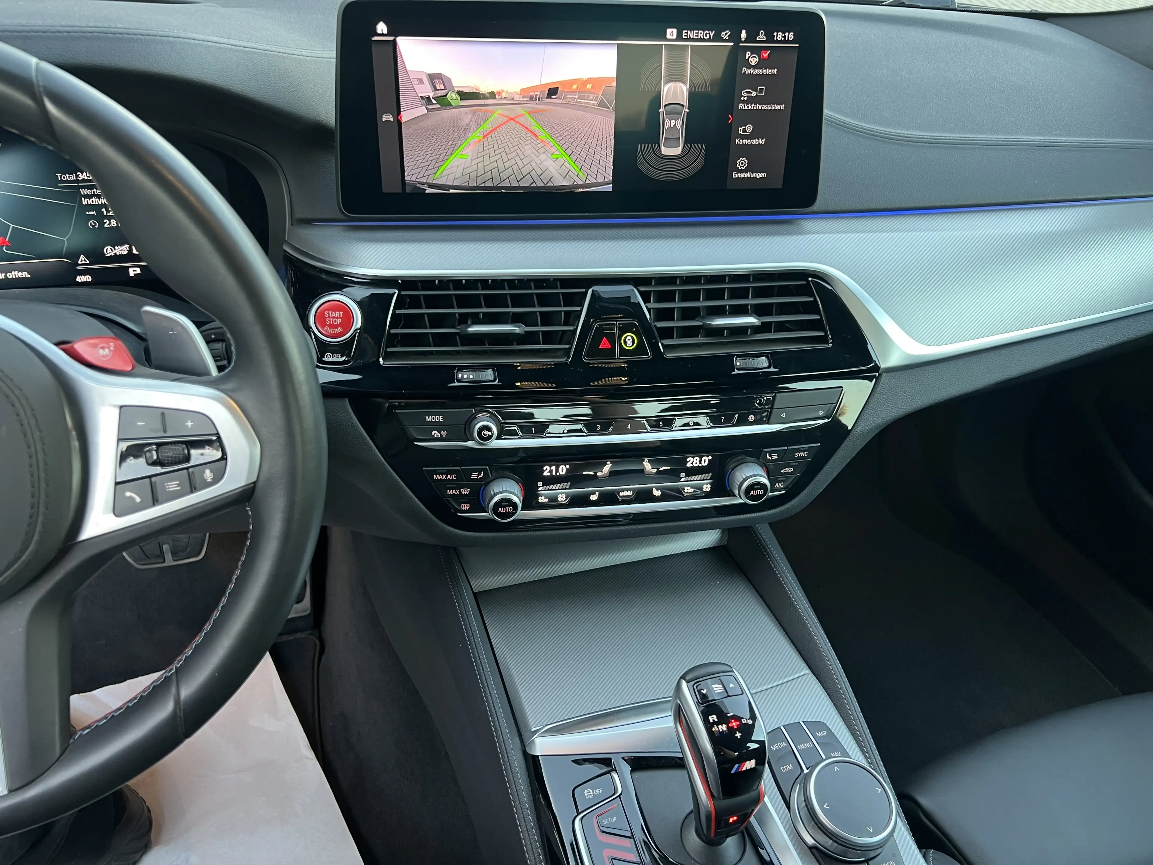 BMW M5 Competition wenig Km Garantie LCI Brutto — photo 9