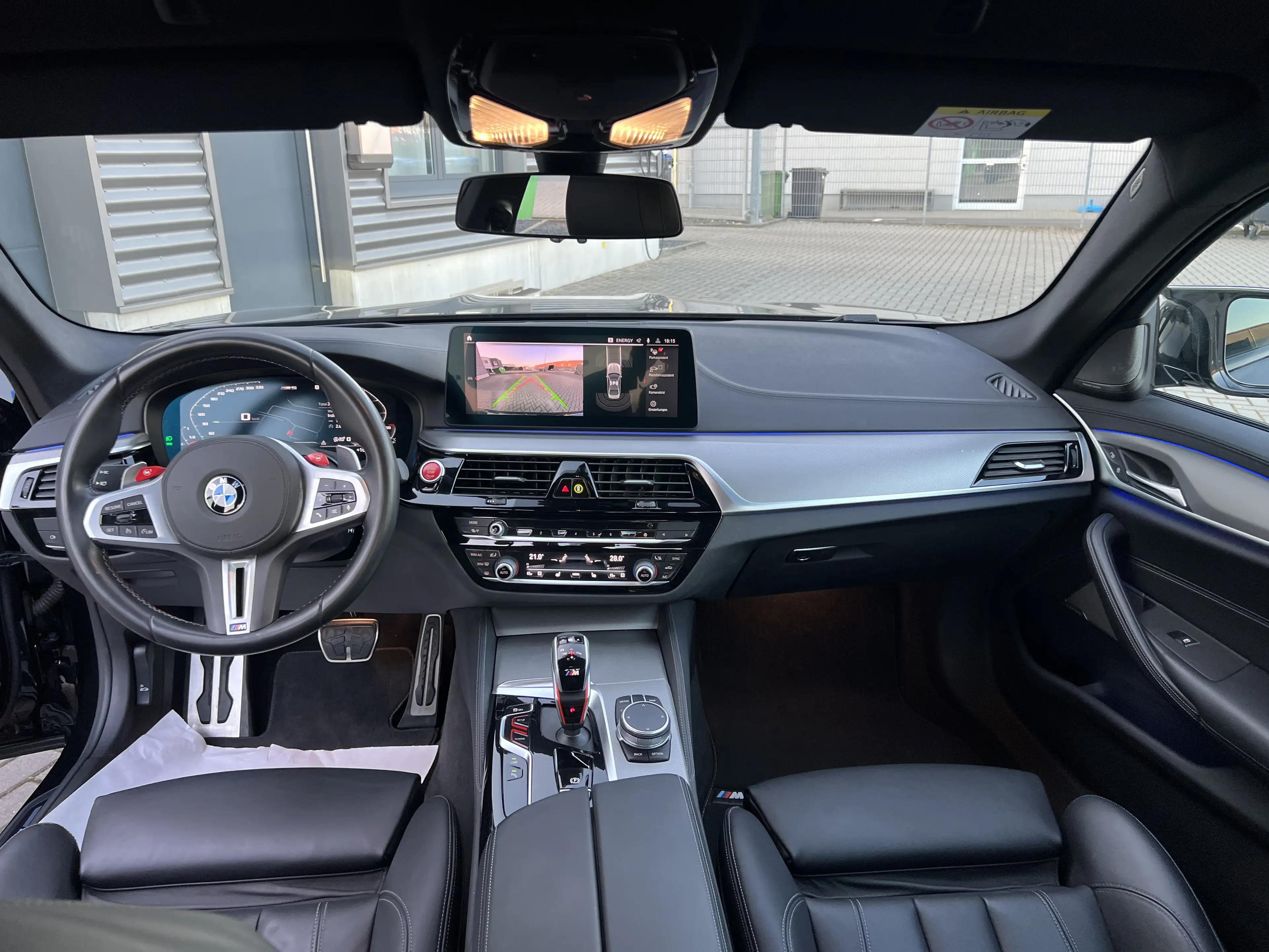 BMW M5 Competition wenig Km Garantie LCI Brutto — photo 11