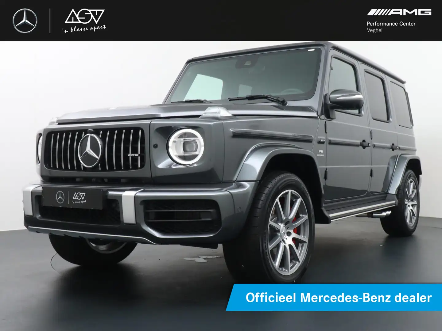 Mercedes-Benz G 63 | Schuifdak | Trekhaak | AMG Ride Control | Mul Grey - 1