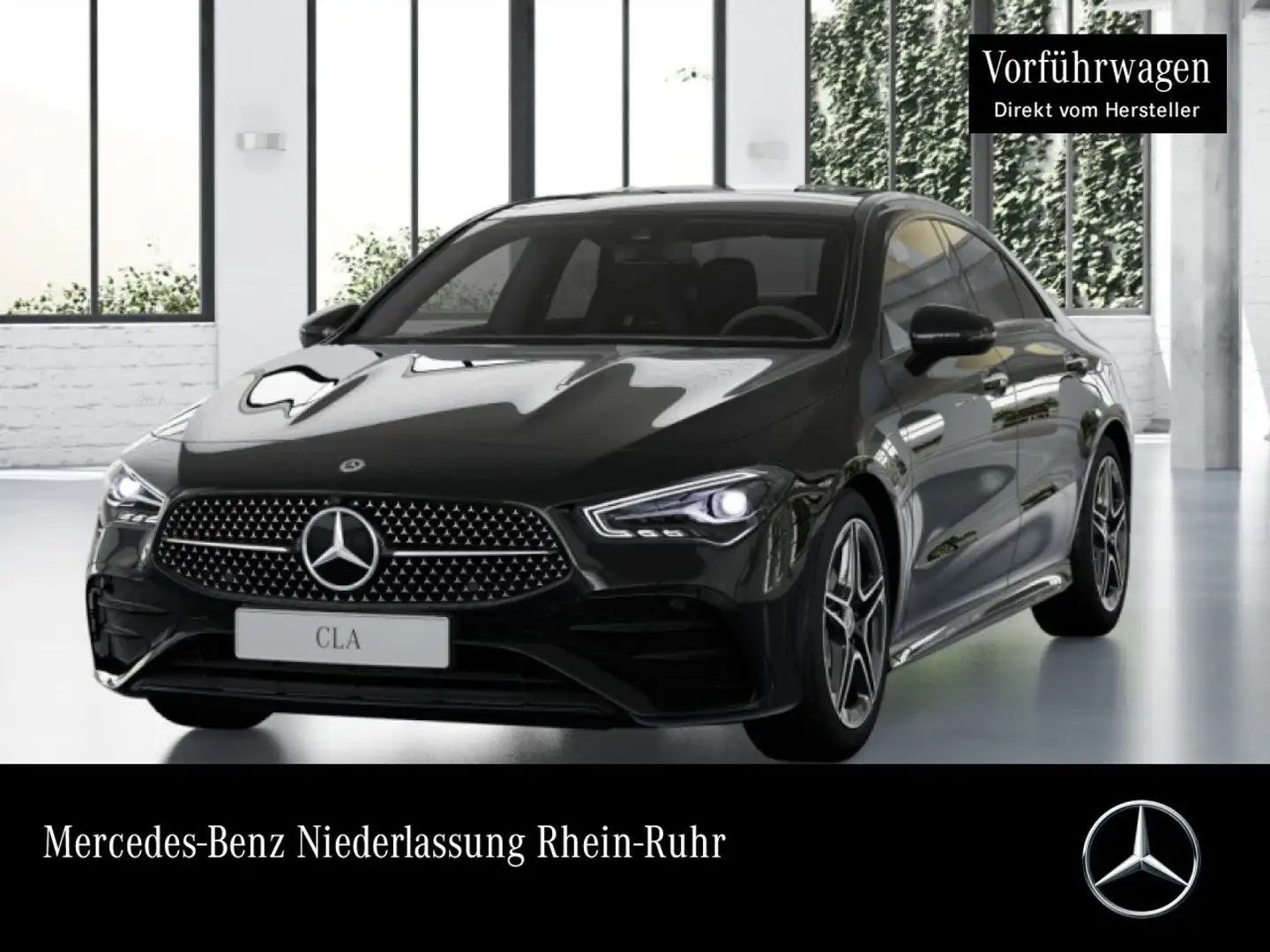 Mercedes-Benz CLA 180 AMG+NIGHT+PANO+360°+LED+TOTW+KEYLESS+7G Schwarz - 1