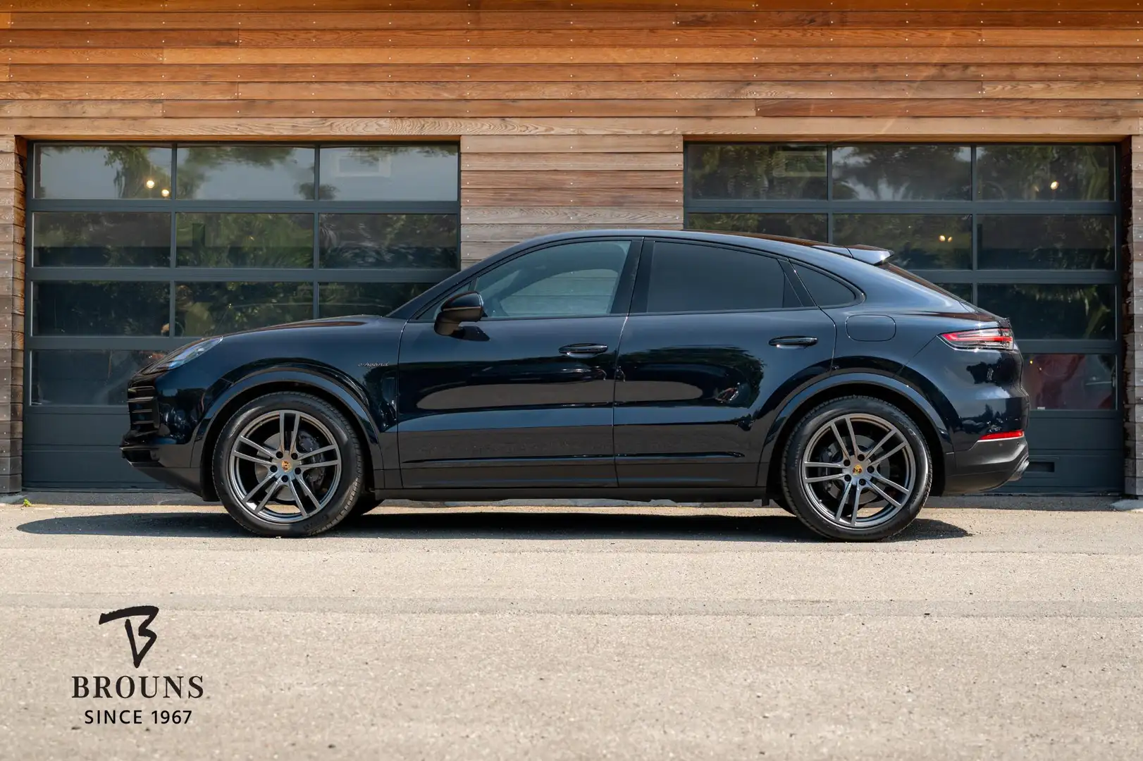 Porsche Cayenne Coupé 3.0 E-Hybrid Platinum Edition | Blauw-Beige- Blauw - 2