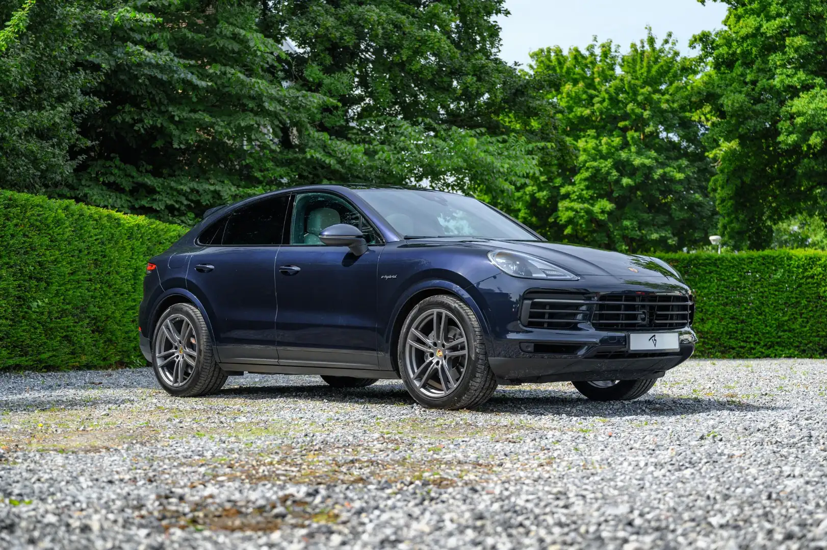 Porsche Cayenne Coupé 3.0 E-Hybrid Platinum Edition | Blauw-Beige- Bleu - 1