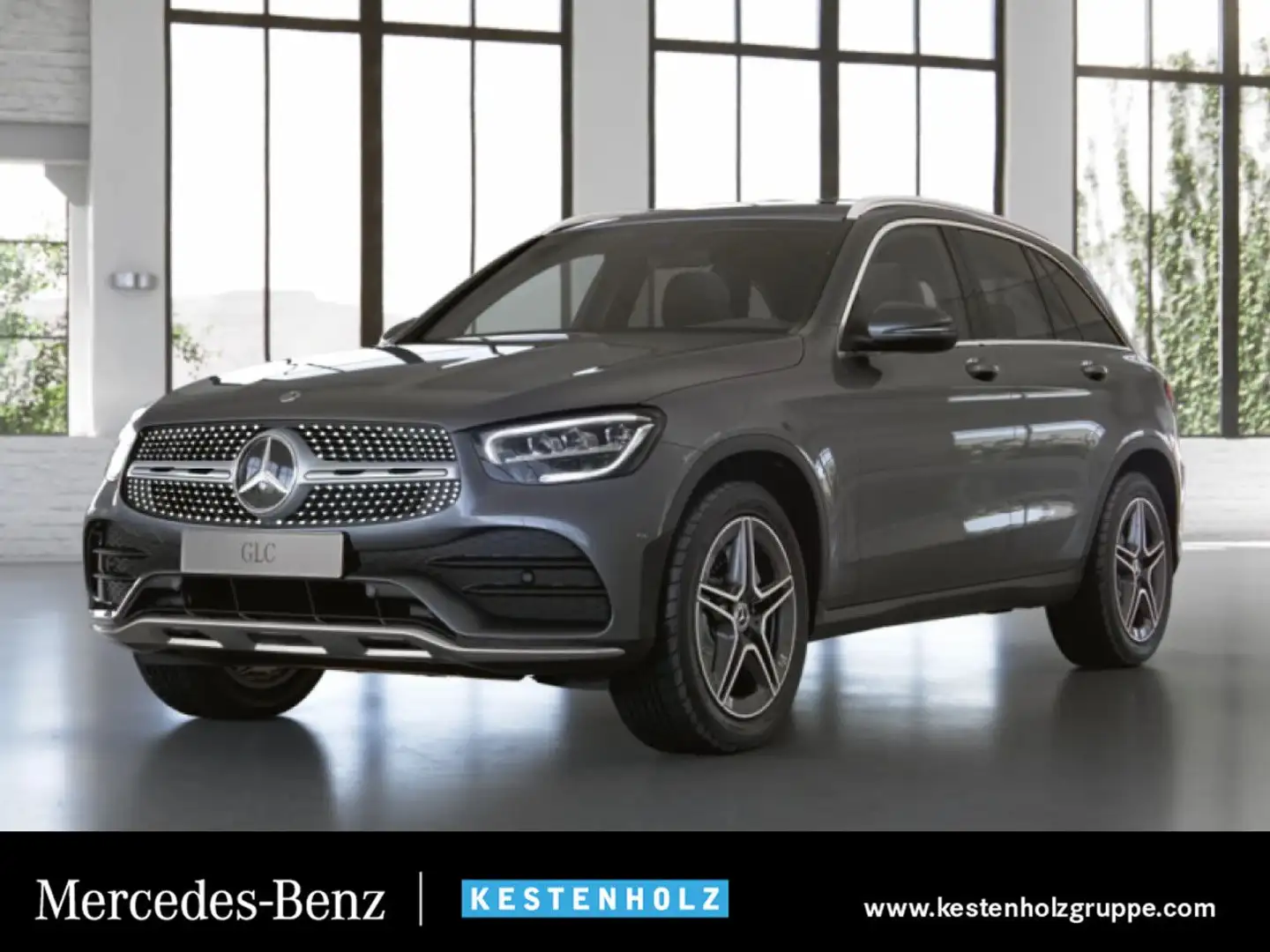 Mercedes-Benz GLC 220 d 4Matic AMG+STANDHZG+DISTRO+KAMERA+19" Gris - 1