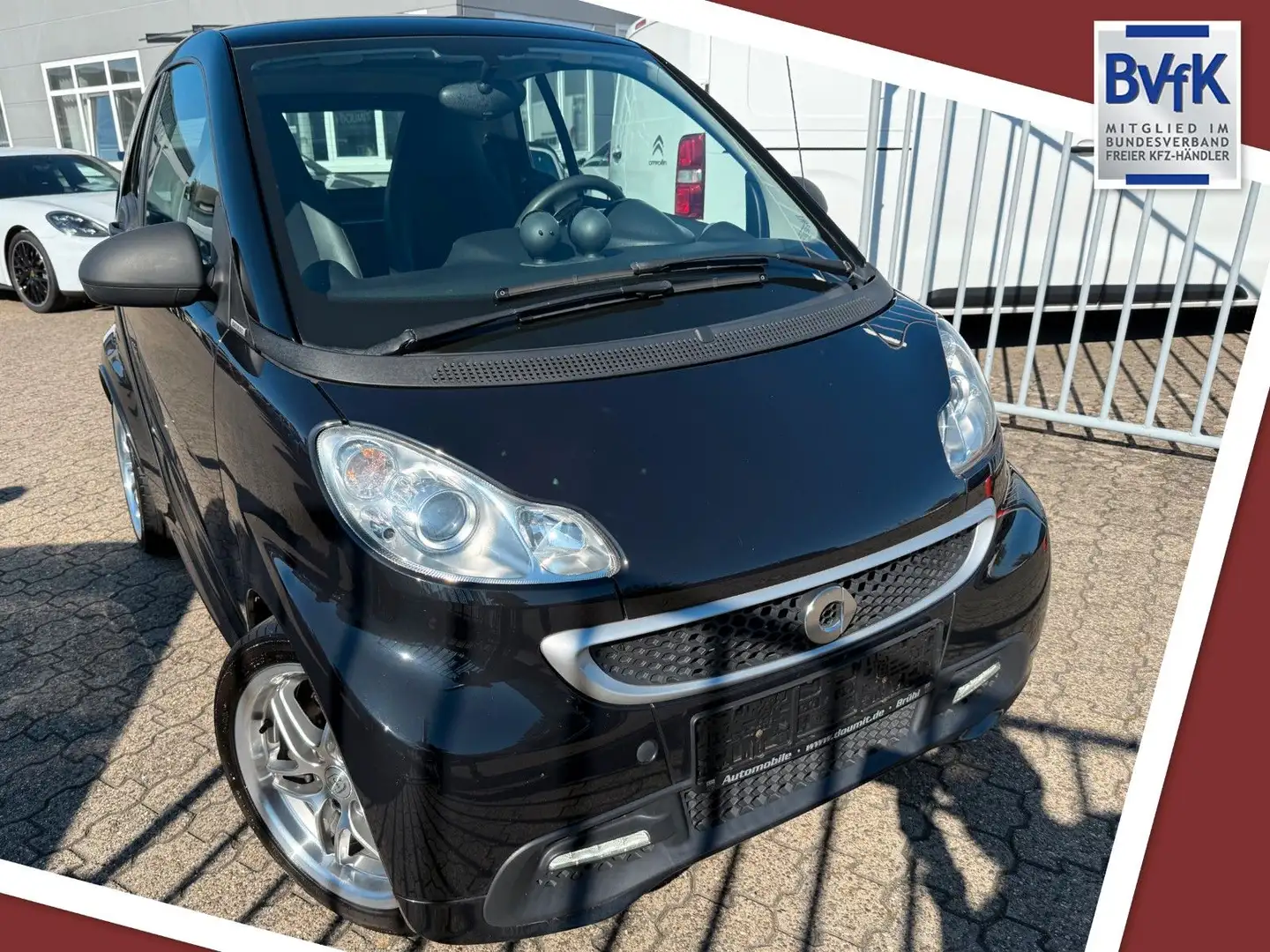 smart forTwo Coupe BRABUS SPORTPAKET Schwarz - 1