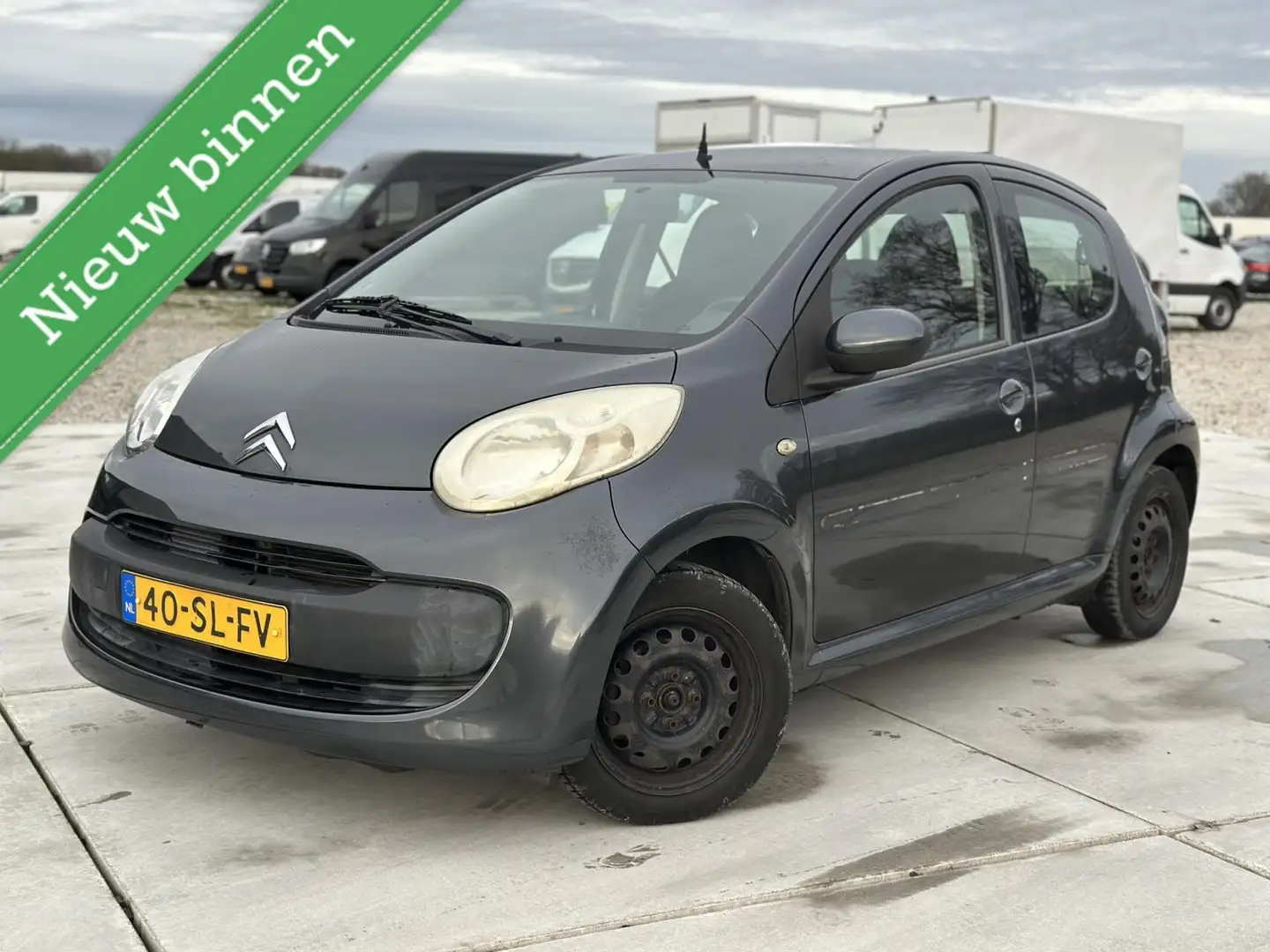 Citroen C1 1.0-12V Ambiance LAAG KM NAP AIRCO ELEKPAKKET Grijs - 1