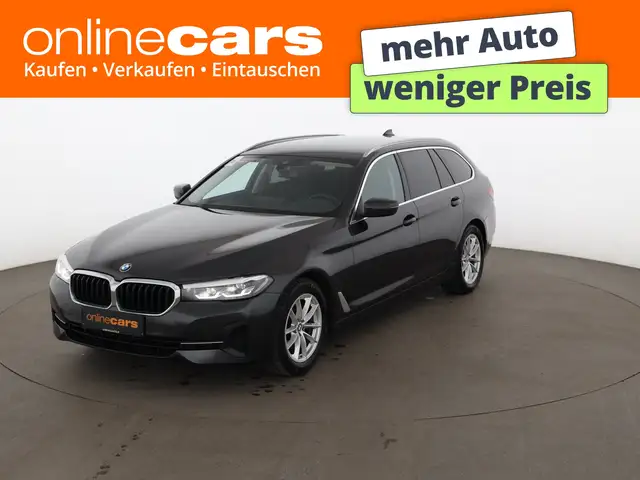 BMW 518 d Touring Aut LED AHK LEDER NAVI R-CAM SITZHZG