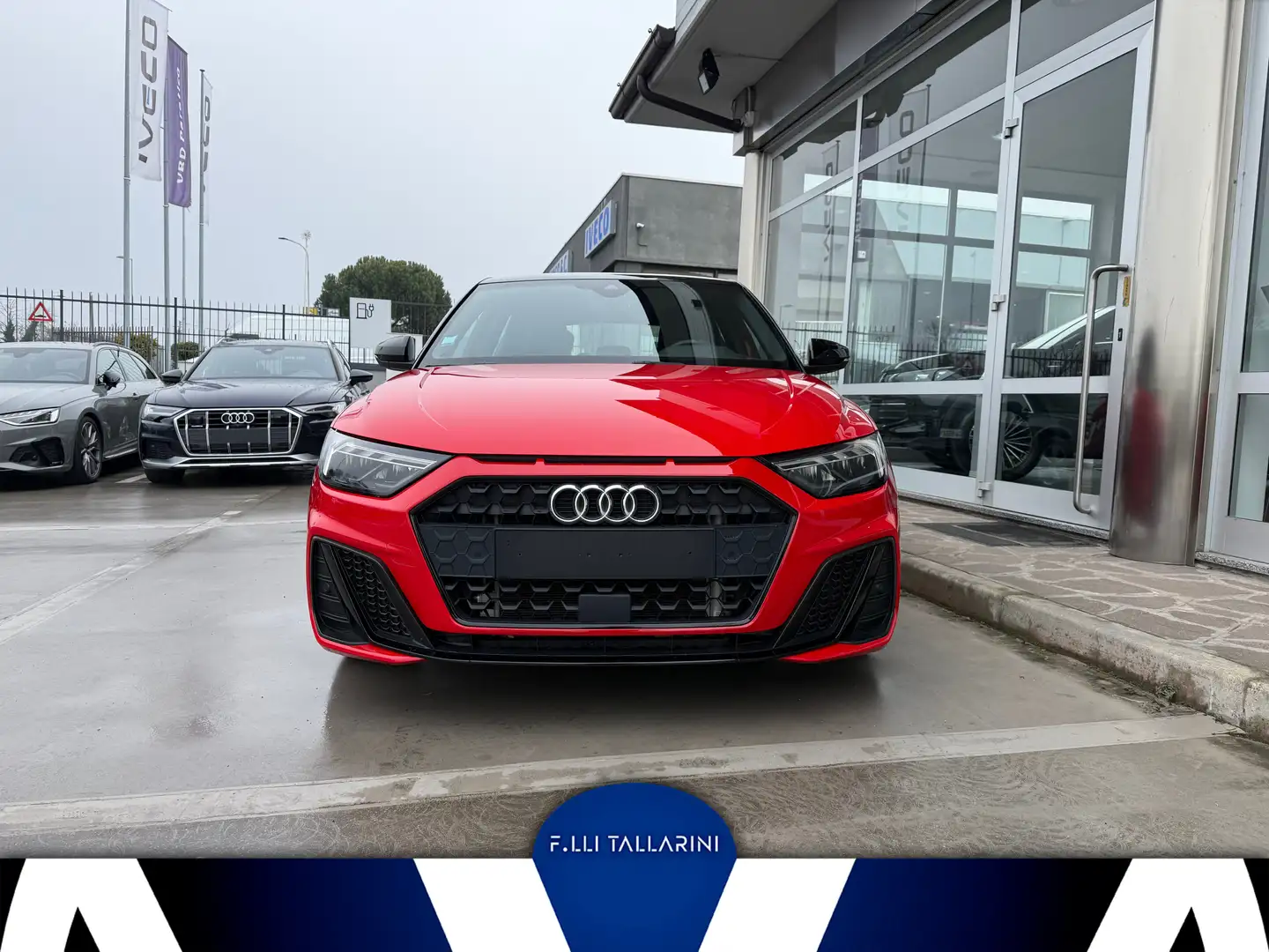 Audi A1 A1 Sportback 30 S Line competition s-tronic 110cv Rouge - 2