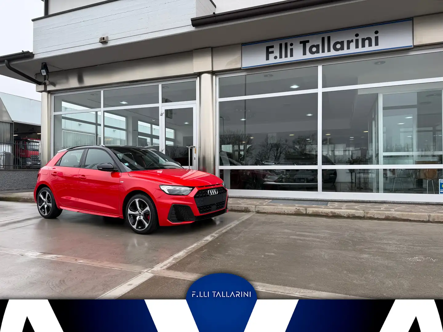 Audi A1 A1 Sportback 30 S Line competition s-tronic 110cv Rouge - 1