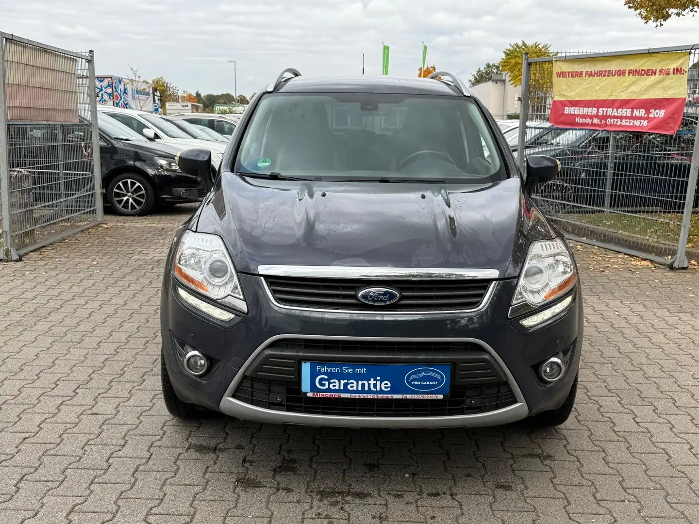 Ford Kuga 2.0 TDCI Titanium*1.HAND*LEDER*6.G*KLIMAAT* Gris - 2