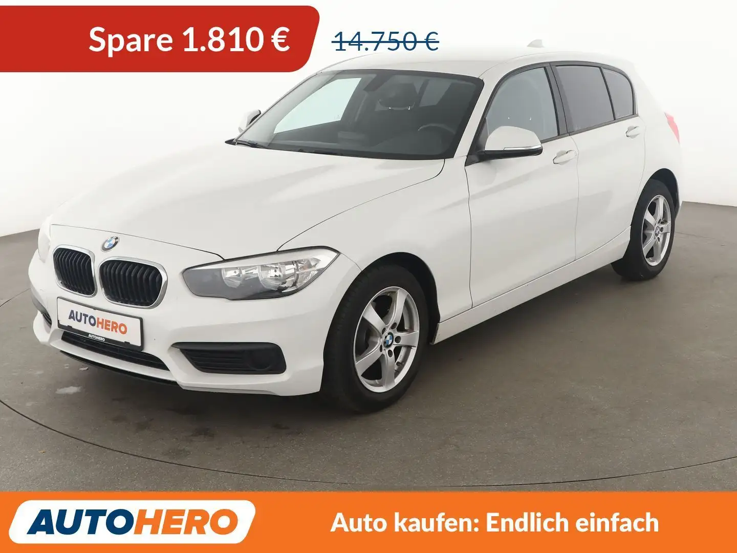 BMW 118 118i *PDC*SHZ*KLIMA*GARANTIE* Weiß - 1