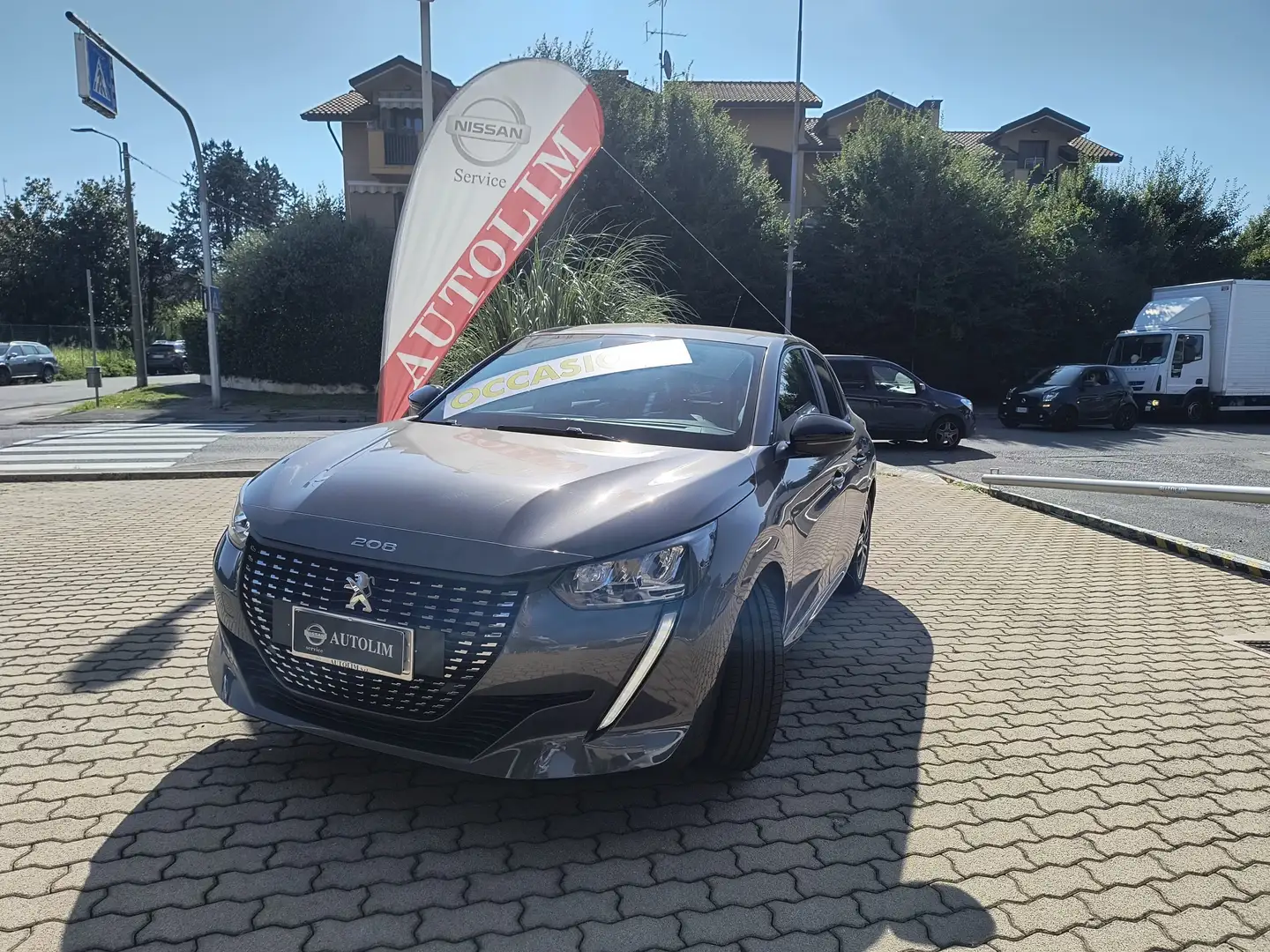 Peugeot 208 208 1.2 puretech Style Pack Navi Grigio - 2