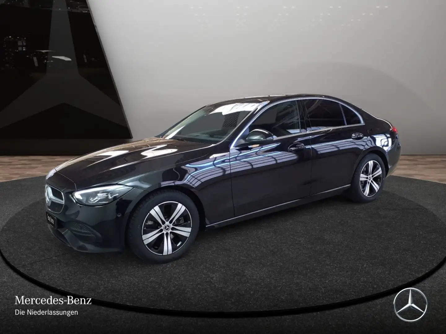 Mercedes-Benz C 220 d AVANTG+LED+KAMERA+KEYLESS+9G Schwarz - 2