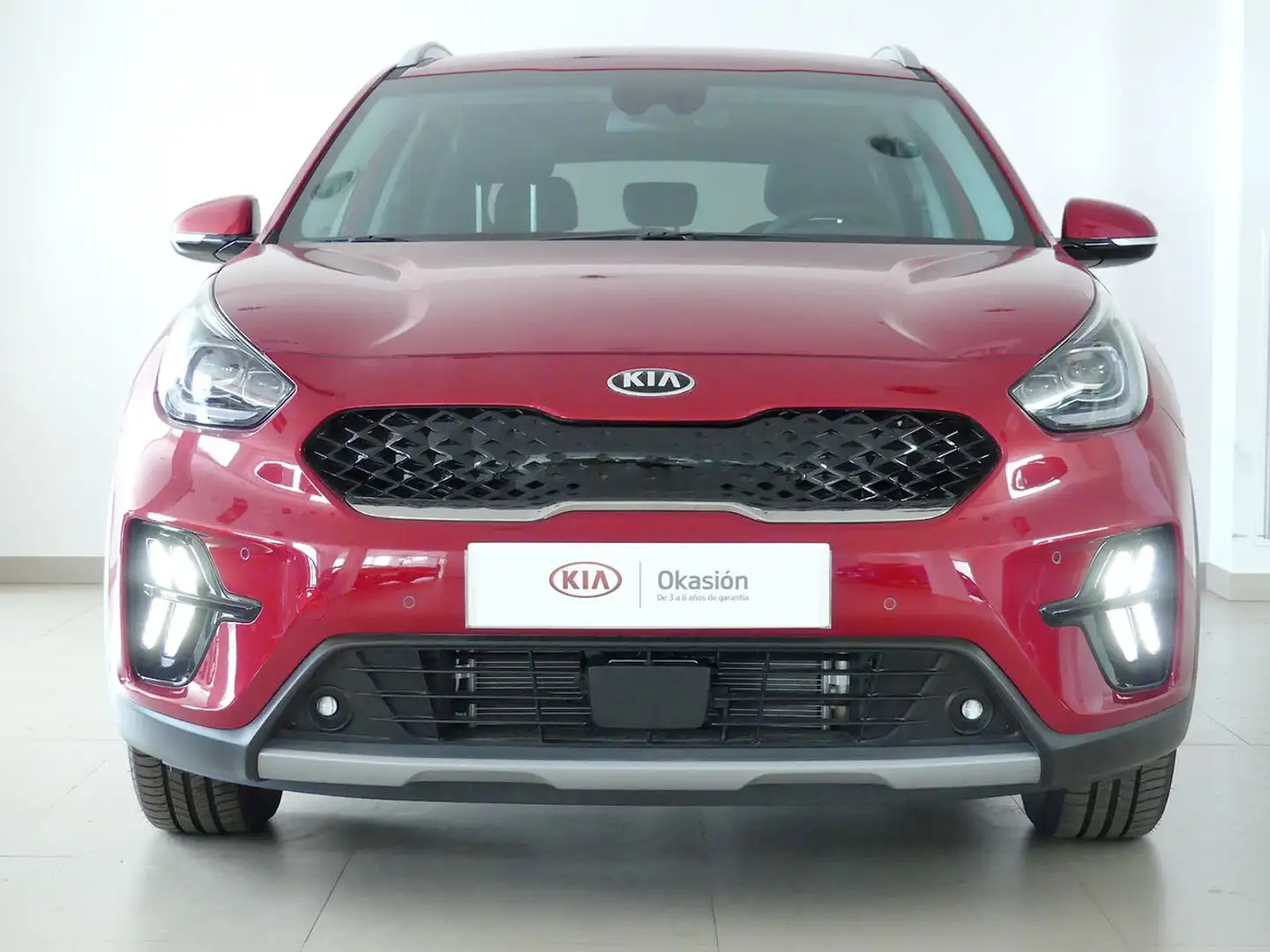 Kia Niro 1.6 HEV Emotion Rojo - 2