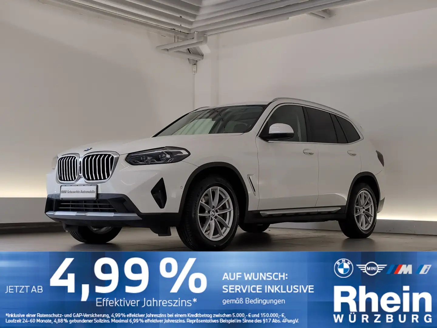 BMW X3 xDrive20d HUD/AHK/SHZ HUD/AHK/SHZ Weiß - 1