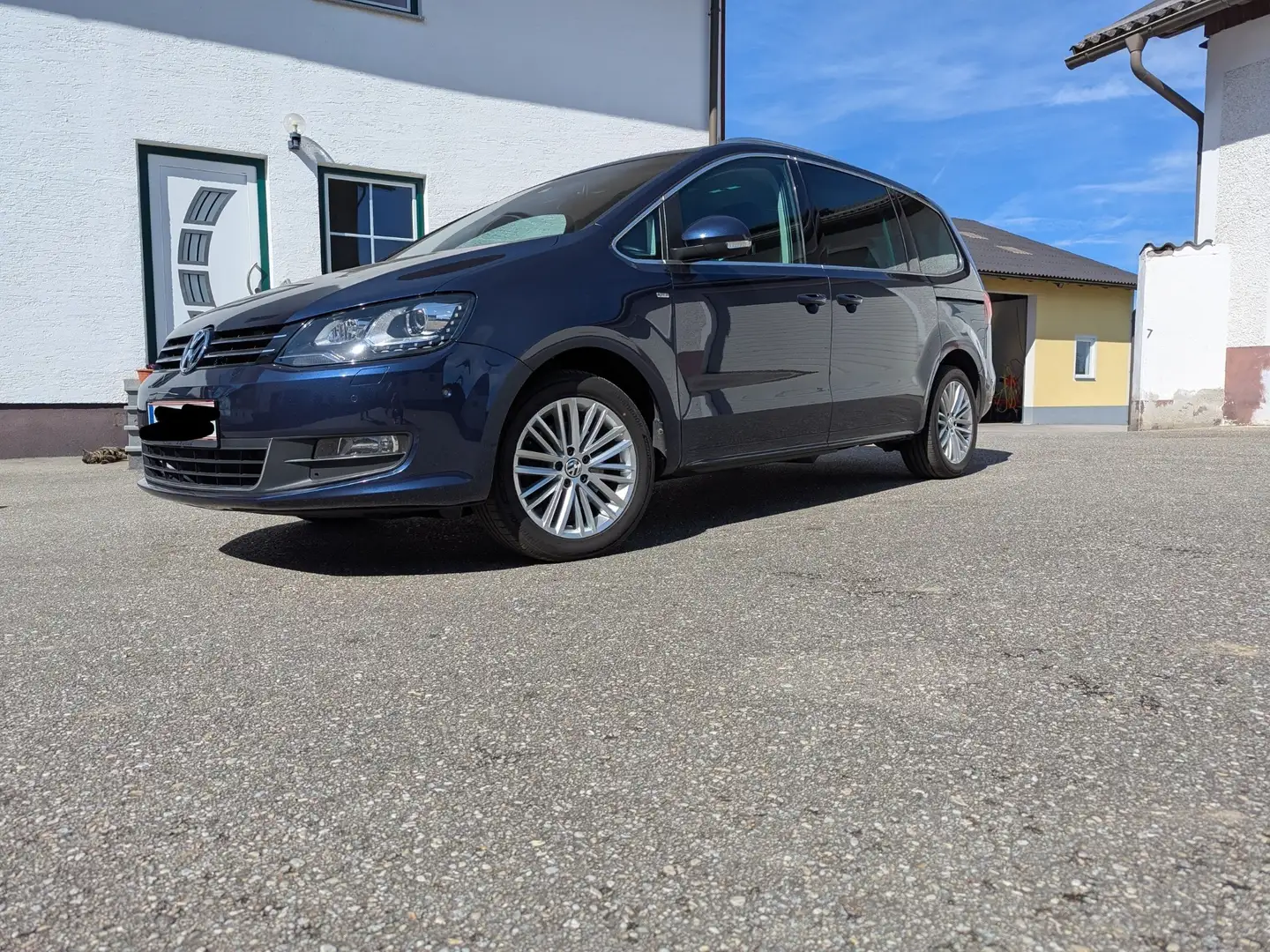 Volkswagen Sharan Sharan Comfortline BMT 2,0 TDI DPF DSG Comfortline Blau - 1
