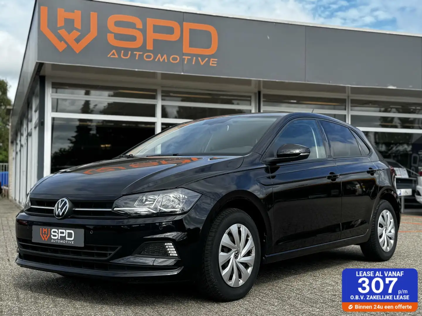 Volkswagen Polo 1.0 TSI Comfortline DSG|Virtual|CarPlay|LED| Noir - 1