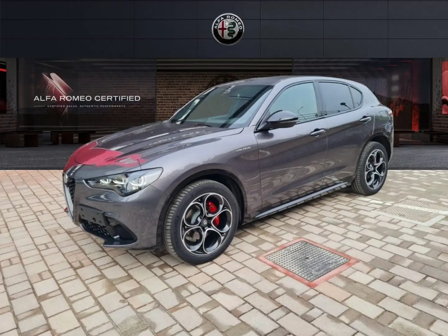 Alfa Romeo Stelvio MY24 2200 MJT 210CV Q4 VELOCE Grigio - 1