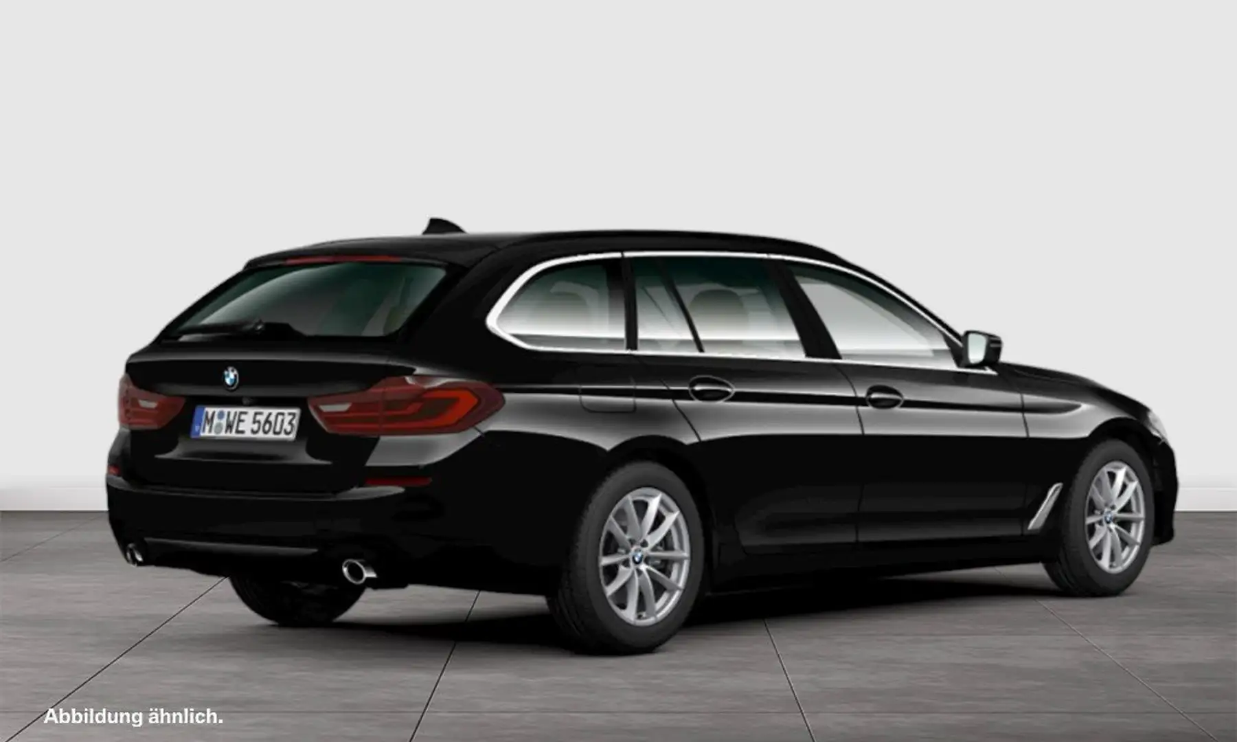 BMW 520 d Touring Automatik LED RFK LC+ el. Sitze Schwarz - 2