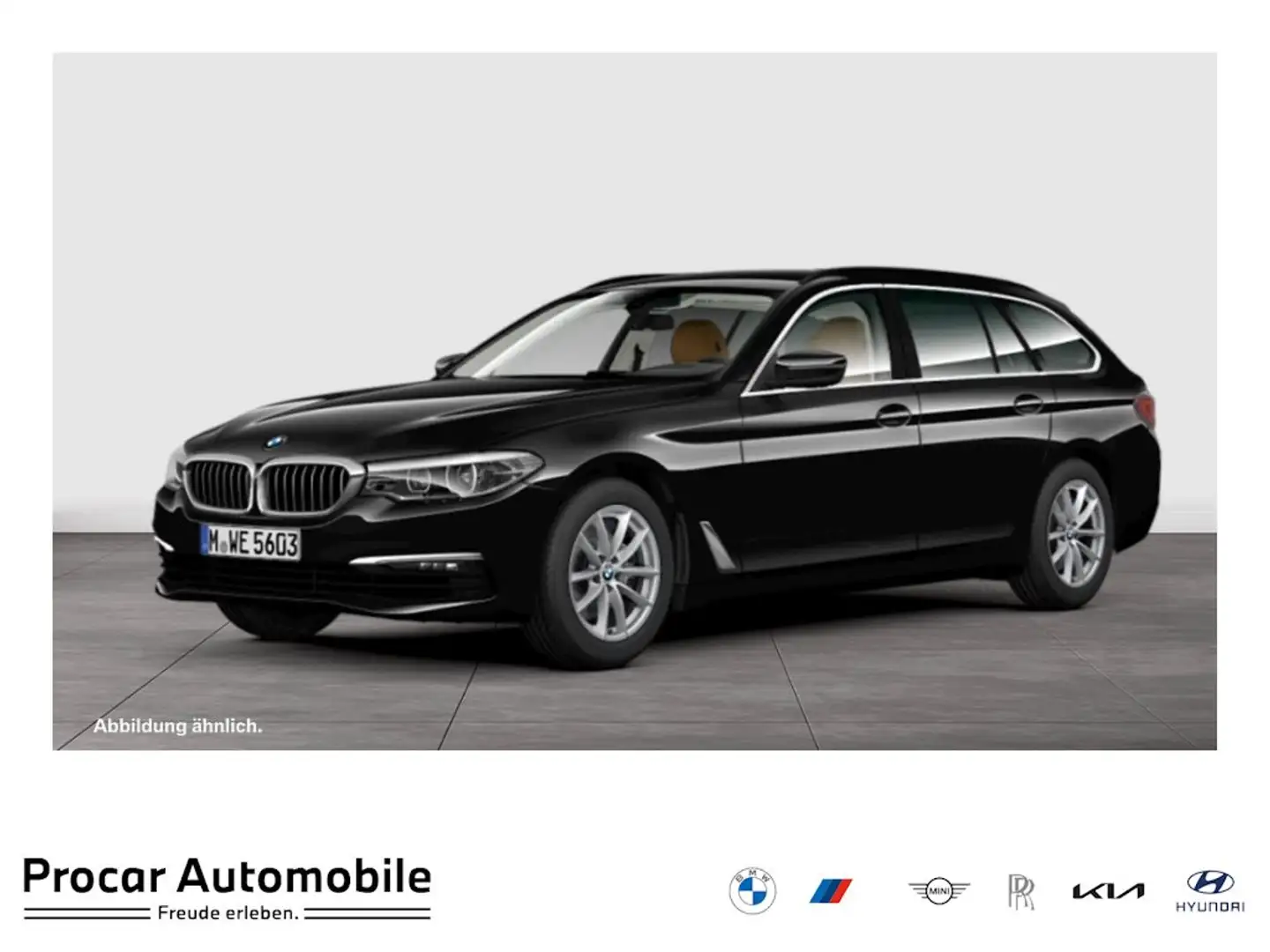 BMW 520 d Touring Automatik LED RFK LC+ el. Sitze Schwarz - 1