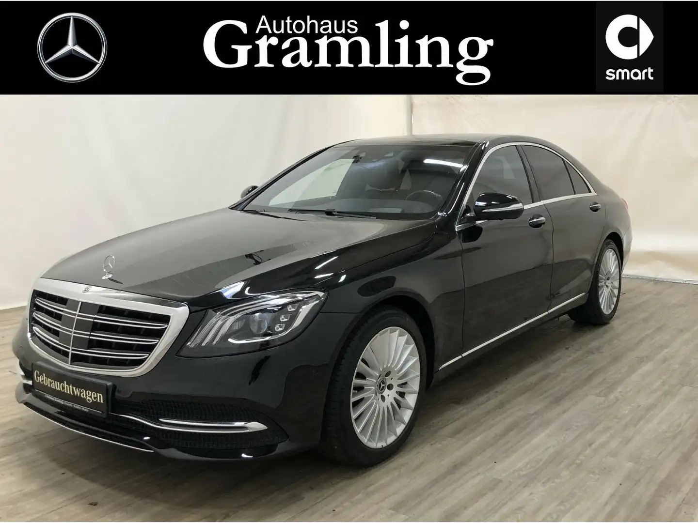 Mercedes-Benz S 400 d 4M Pano*MULTIBEAM*Dist*HUD*Standh*Sitzkl Noir - 1