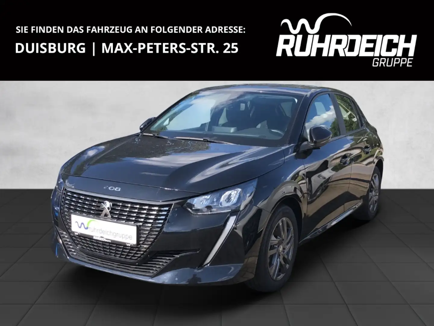 Peugeot 208 Active 1.2 PureTech 100 AT KLIMA PDC CARPLAY/Andr. Black - 1