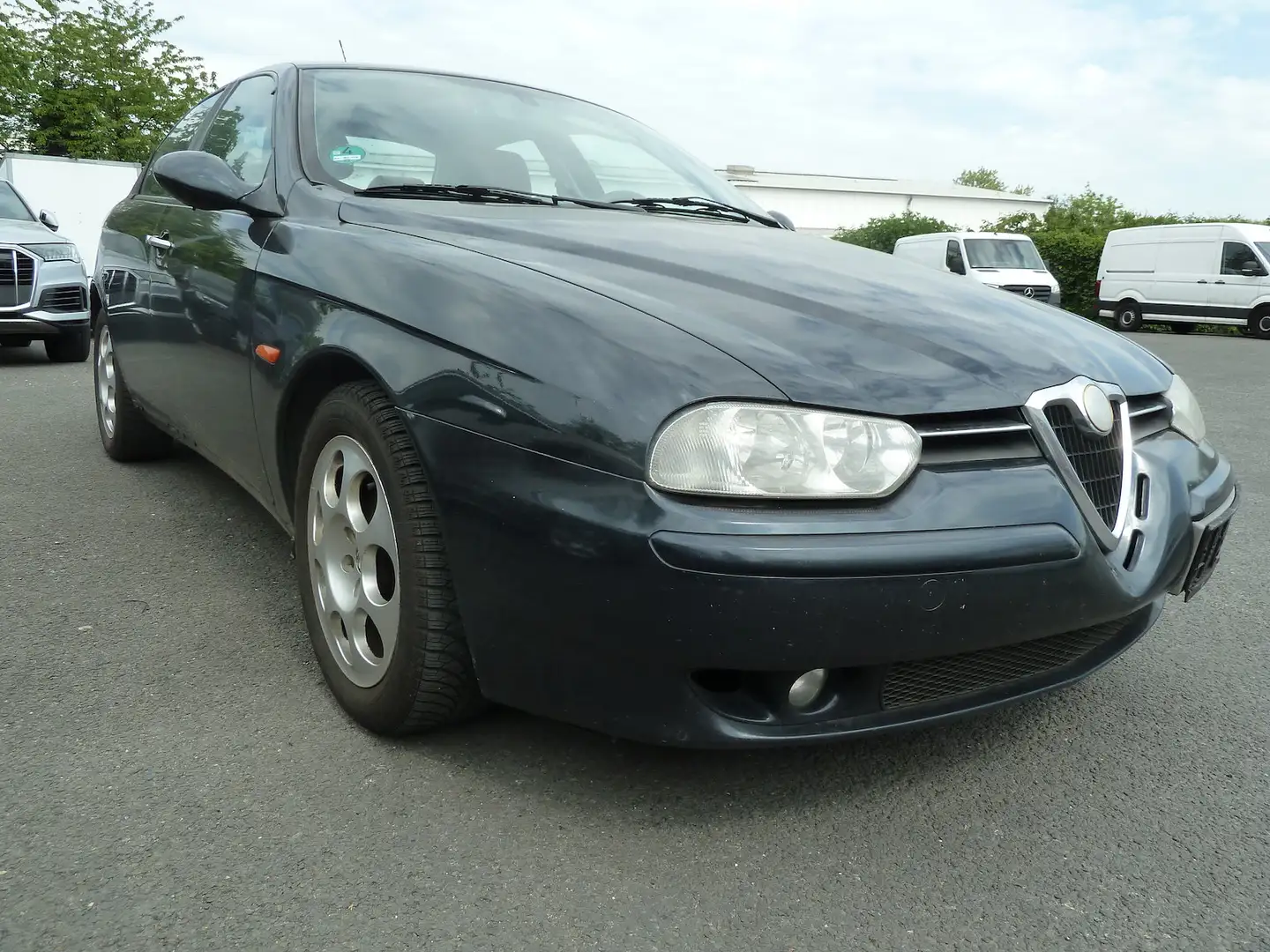 Alfa Romeo 156 Limousine 2.0 T 16V Leder Alu Bose Tüvfällig Blau - 2
